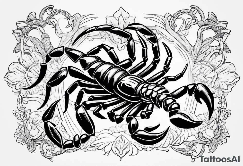 Scorpion tattoo idea