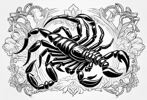 Scorpion tattoo idea