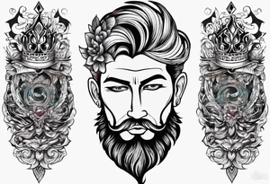 Neck tattoo that’s says “nice guys finish last tattoo idea