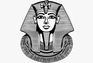 egyptian pharoes and writing tattoo idea