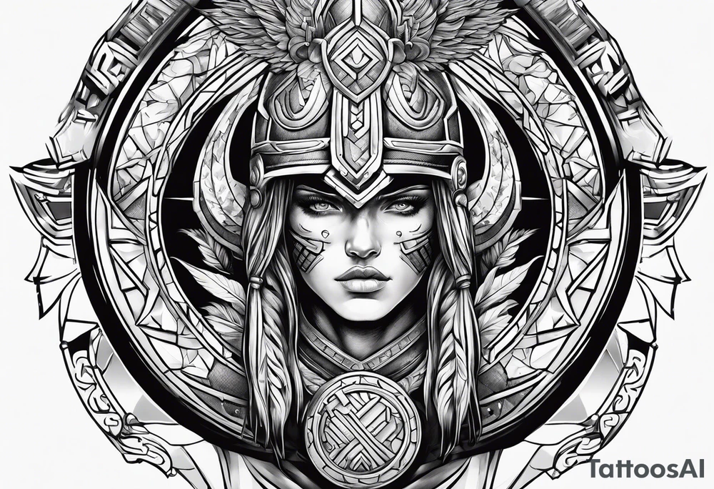 Universal gladiator tattoo idea