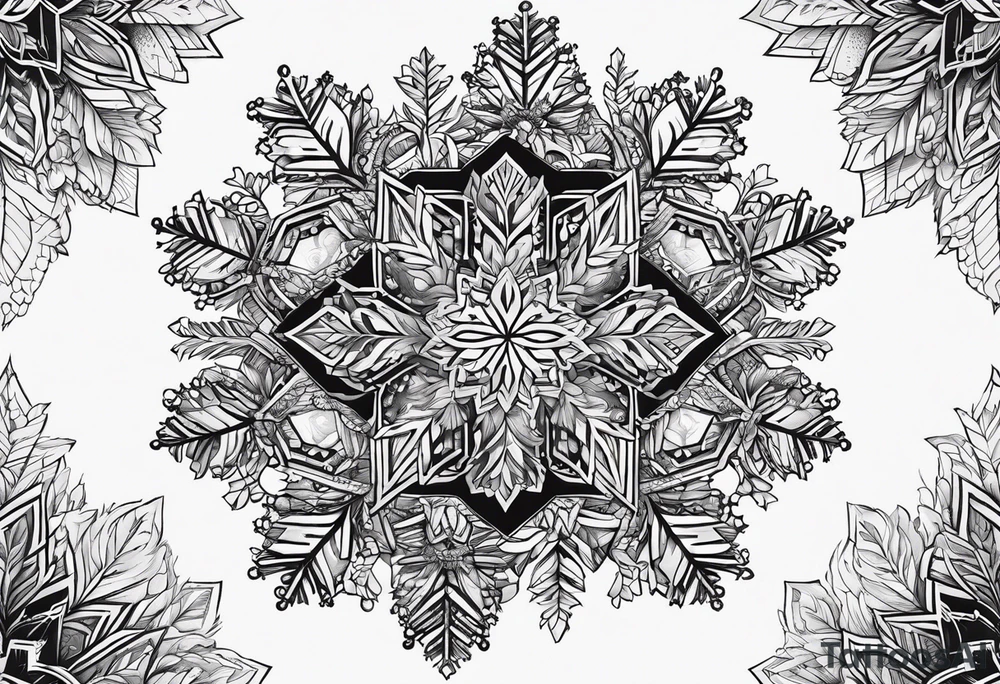 Snowflakes, small tattoo idea