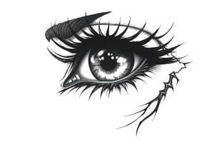 Eye tattoo idea