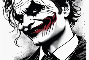 Why so serious joker tattoo idea