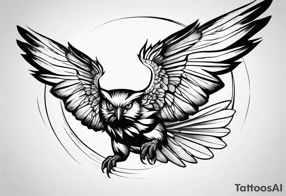 Magneto flying tattoo idea