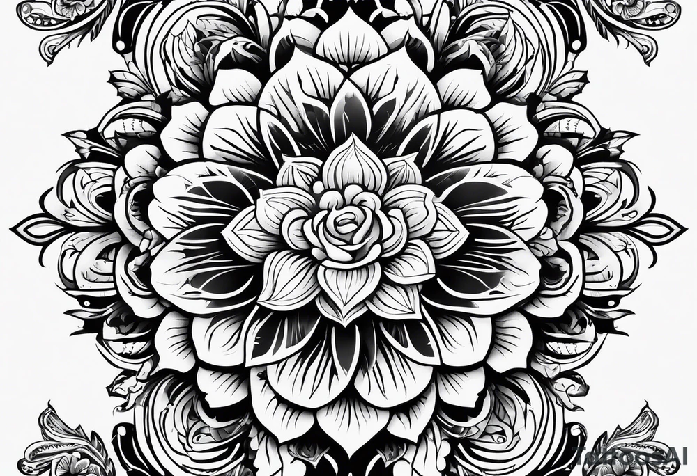 blumenranke
längs tattoo idea