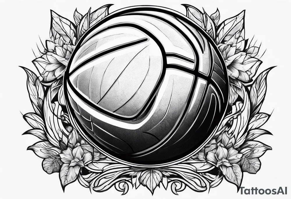 Basketball tattoo idea