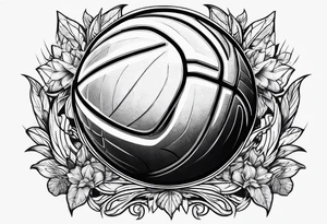 Basketball tattoo idea