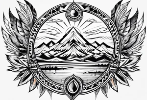 Navajo tattoo idea