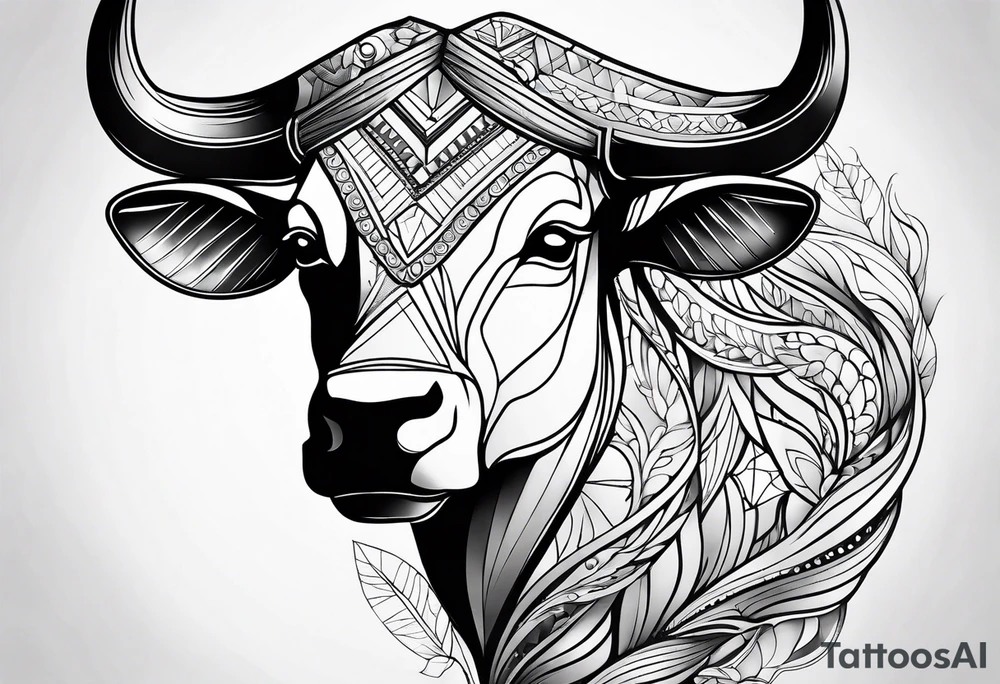 Mother son taurus tattoo idea