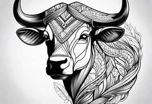 Mother son taurus tattoo idea