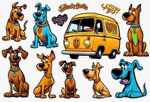 scooby doo tattoo idea