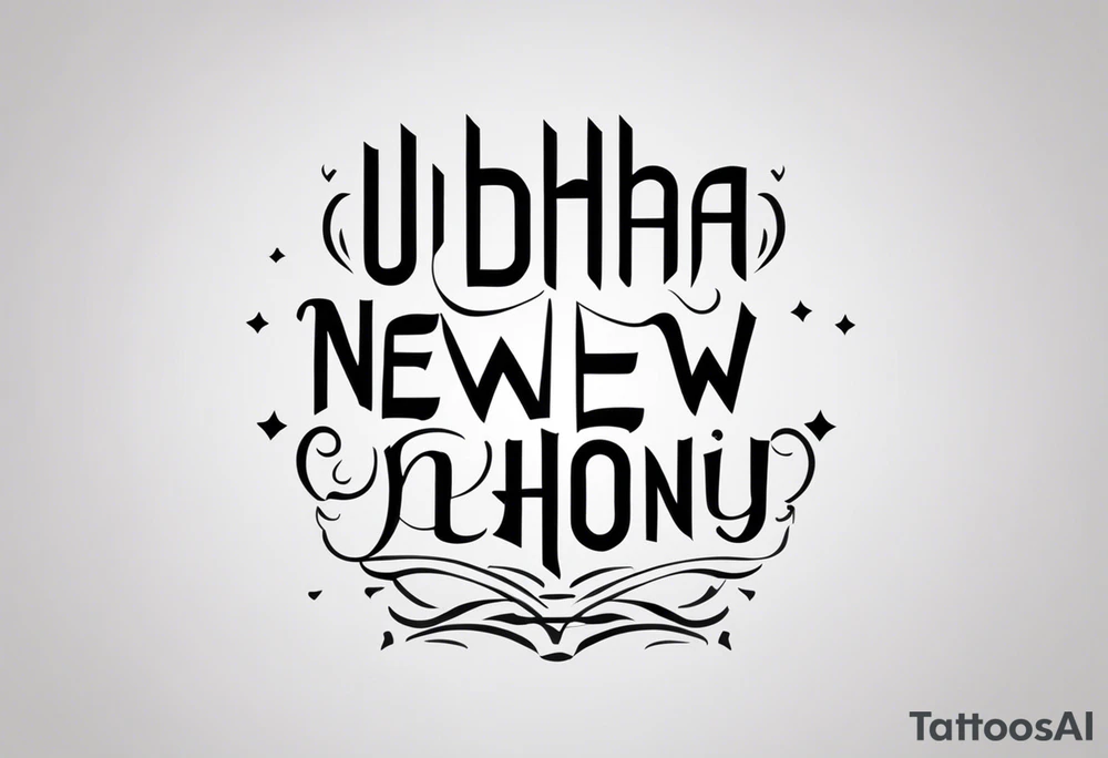 create simple and plain text tattoo which says Udbhav - a new beginning along with date 29.10.2015 tattoo idea create simple and plain text tattoo which says Udbhav - a new beginning along with date 29.10.2015 tattoo idea