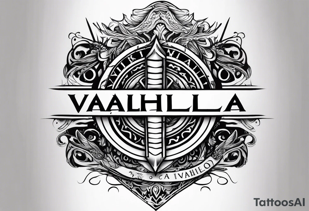 Valhalla tattoo idea