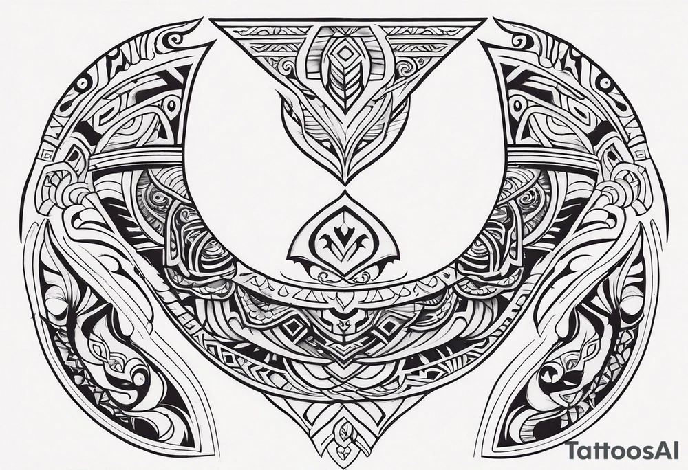 maori neck design tattoo tattoo idea