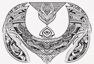 maori neck design tattoo tattoo idea