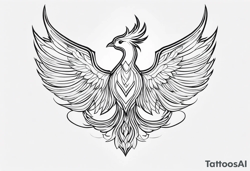 phoenix tattoo idea