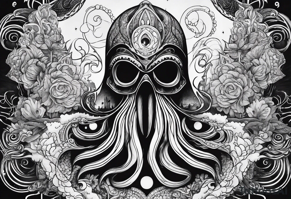 Lovecraftian tattoo idea