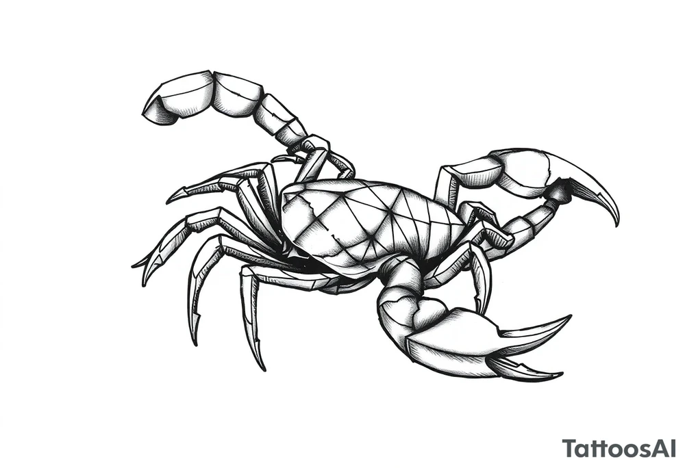 Scorpion tattoo idea