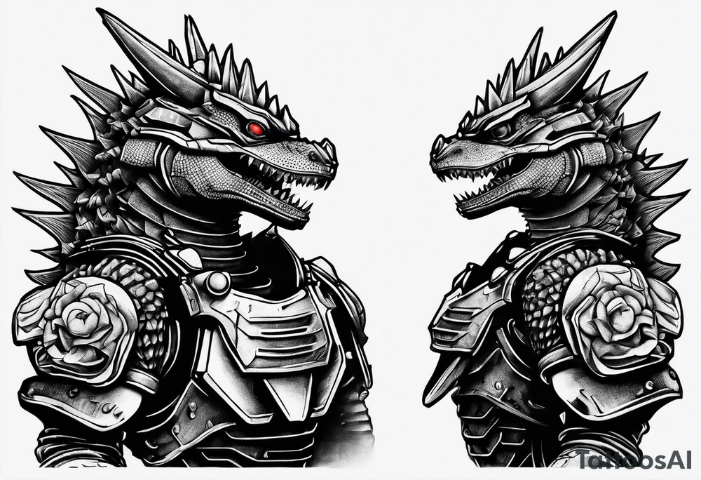 Mechagodzilla tattoo idea