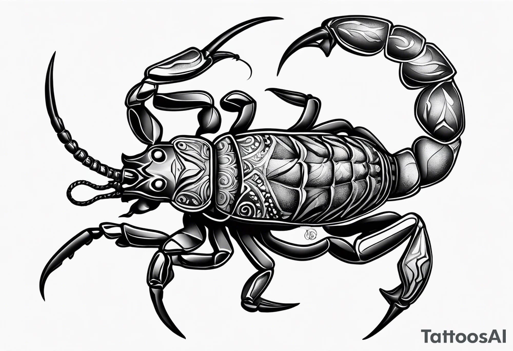 Scorpion tattoo idea