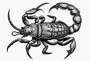 Scorpion tattoo idea