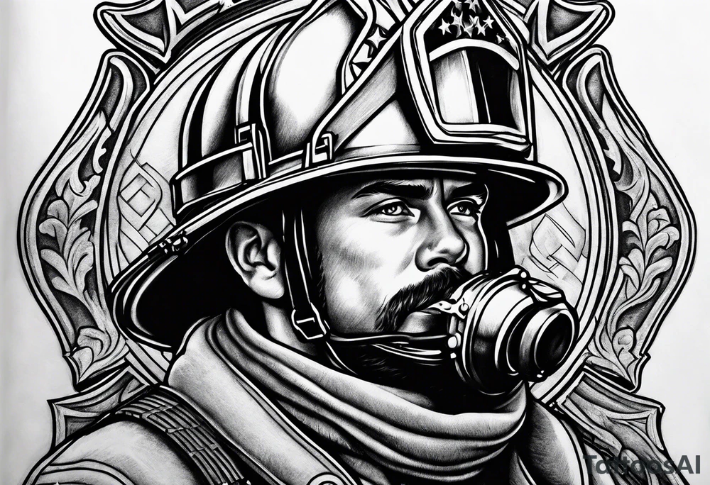 Firefighter Memorial tattoo idea