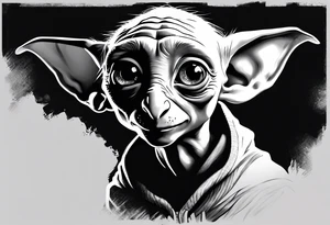 Dobby from harry potter tattoo idea