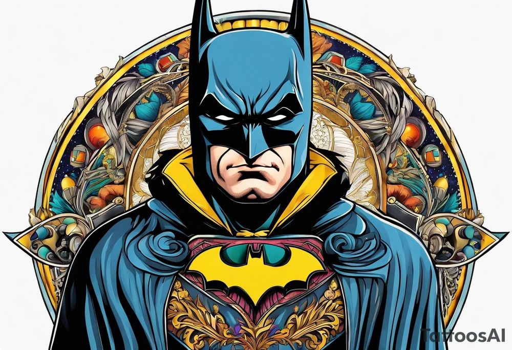 batman turkey from  the 70's tattoo idea