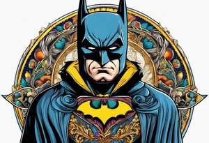 batman turkey from  the 70's tattoo idea