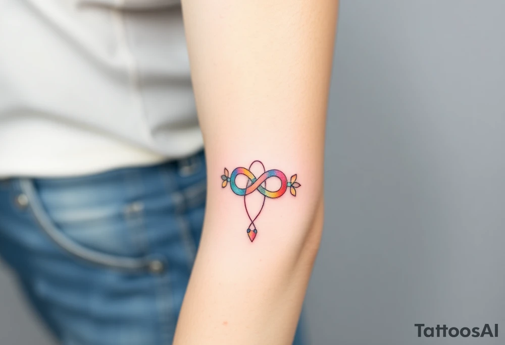 Friendship link tattoo idea