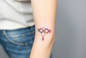 Friendship link tattoo idea