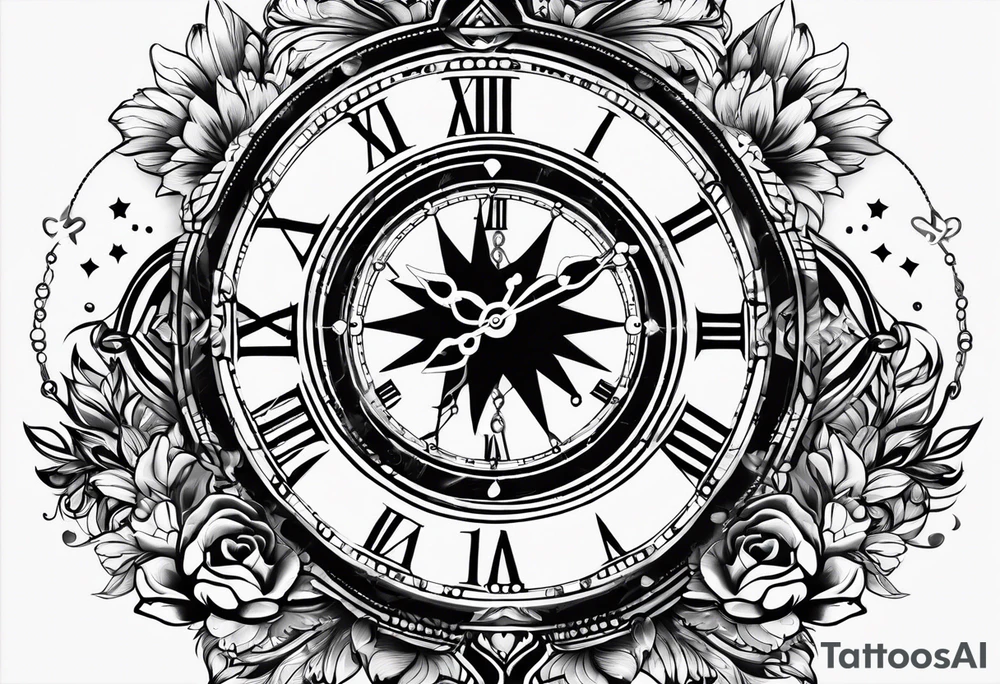 11:11 clock tattoo idea