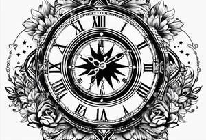 11:11 clock tattoo idea