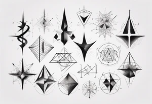 Friendship graph mathematically correct tattoo idea