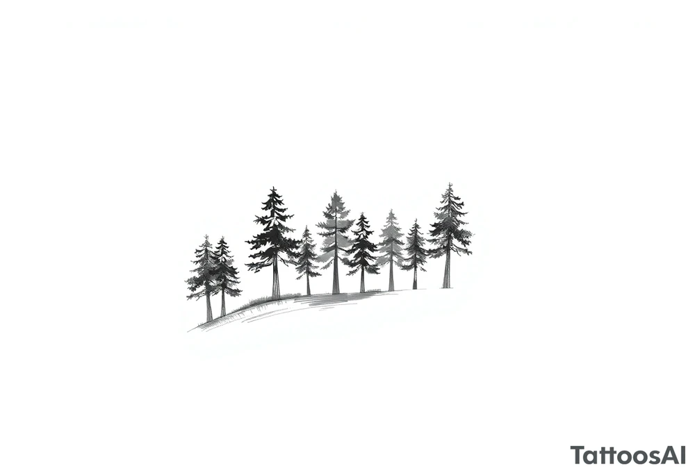 Full are sleeve that starts with trees on the forearm tattoo idea Full are sleeve that starts with trees on the forearm tattoo idea