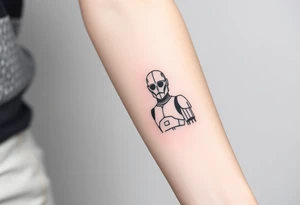 C3po from starwars tattoo idea
