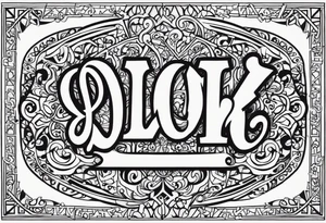 My kids names Michael and Mikeyla tattoo idea