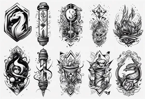Finding peace in gaming forearm tattoo tattoo idea