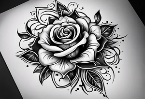 Cross that in the middle of it says “know your worth as well” and under it I would like my dads birthday the 30th of August 1966 and under that a rose and i would like it on my forearm tattoo idea