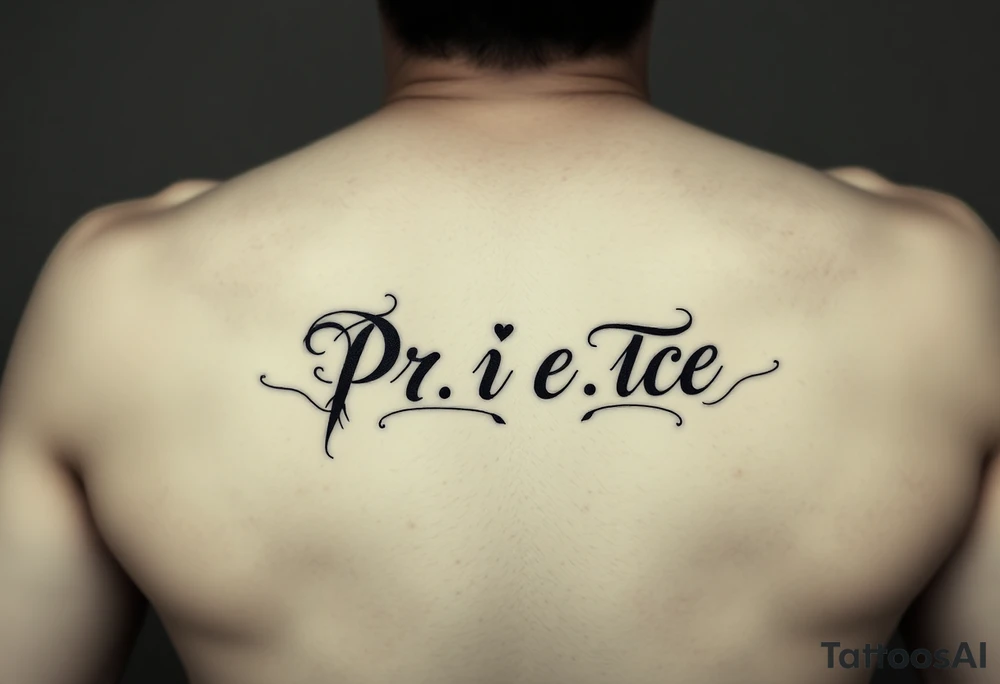 name tattoo
p
r
i
n
c
e
t
o
n tattoo idea