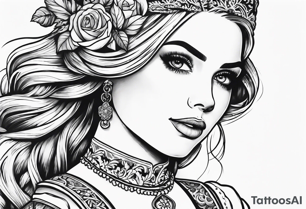 Dirndl tattoo idea