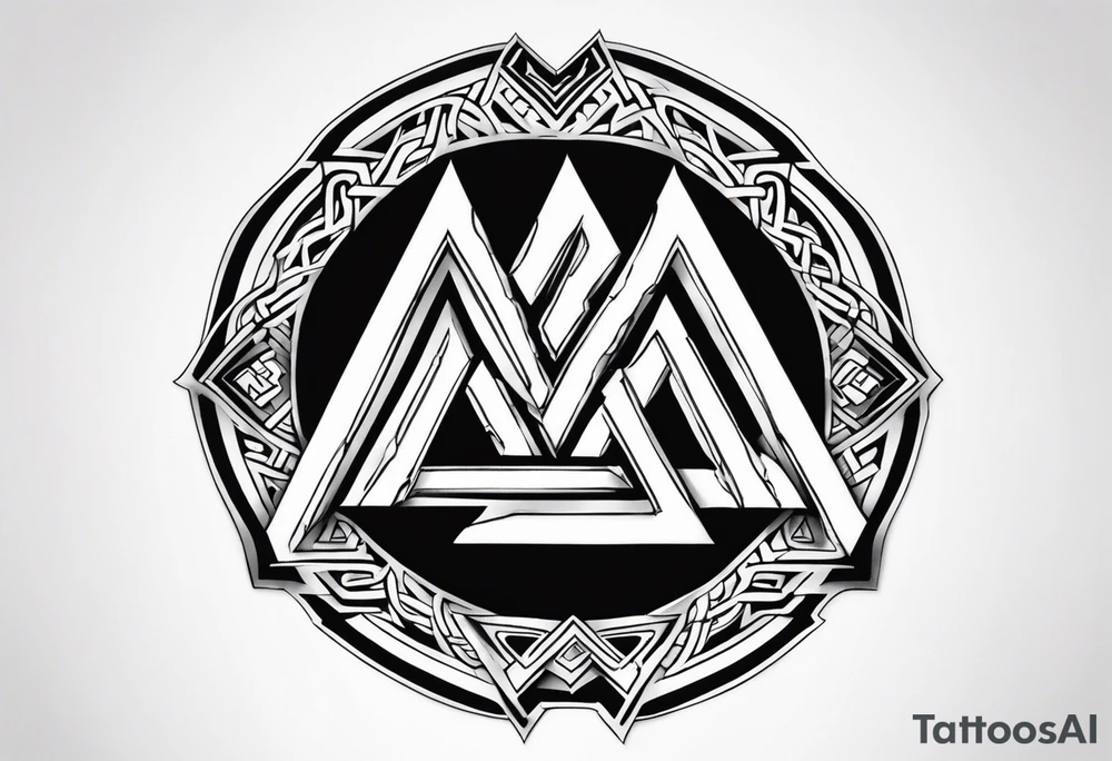 Valhalla shield
valknut tattoo idea