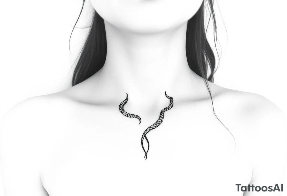 Small Medusa tattoo idea