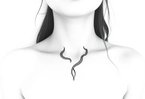 Small Medusa tattoo idea