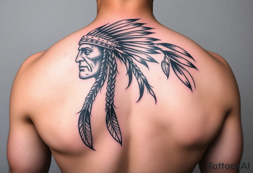 Native american warriors tattoo idea