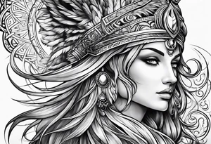 Greek mythology sleeve tattoo idea