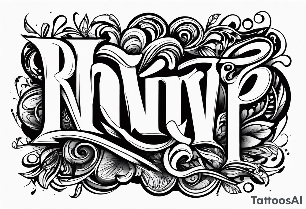 BVP name tattoo idea