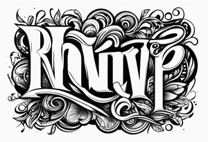BVP name tattoo idea