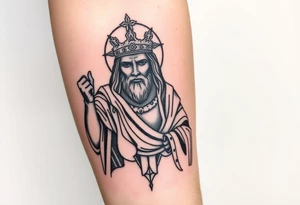 San Judas tattoo idea
